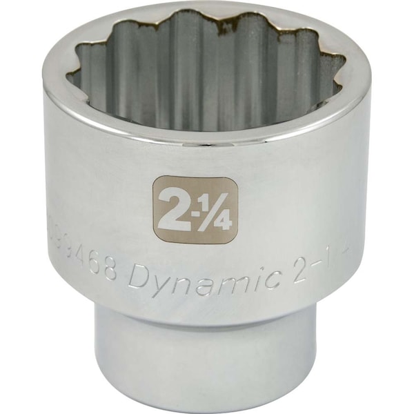 1" Drive, 2-1/4" SAE Socket, 6 Points